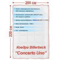 Одеяло Billerbeck Concerto Uno 124 200х220 см 51903654